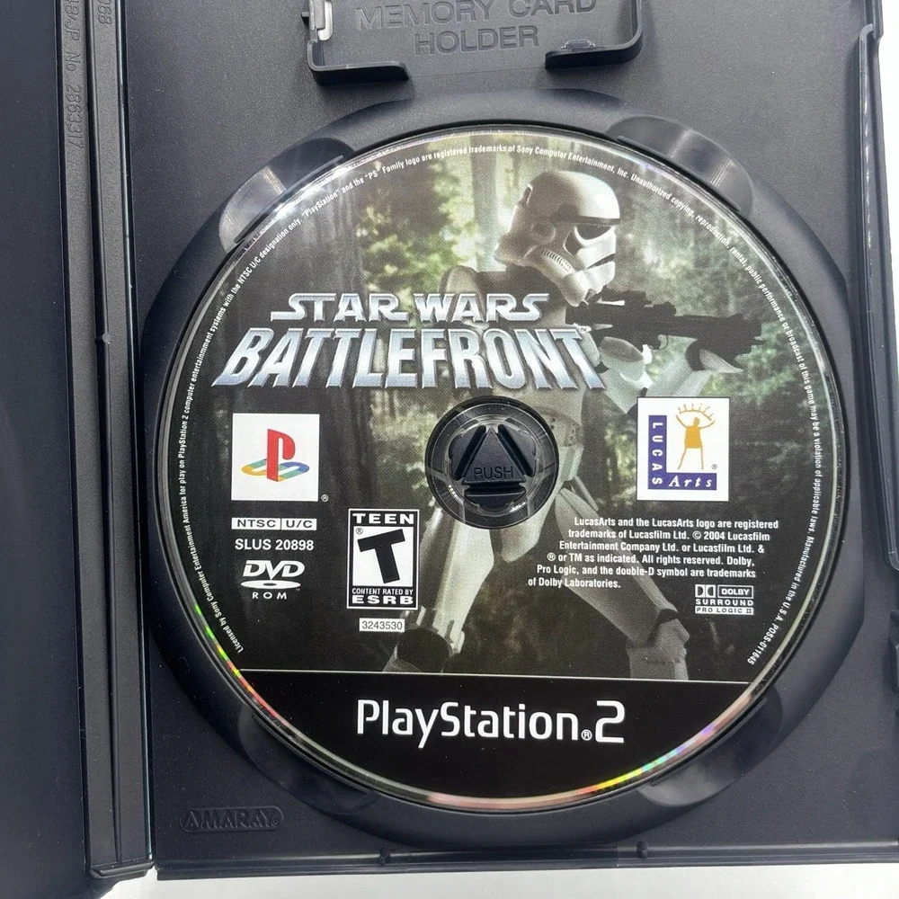 Star‎ Wars Battlefront II 2 (PlayStation 2 PS2 2005) Black Label
